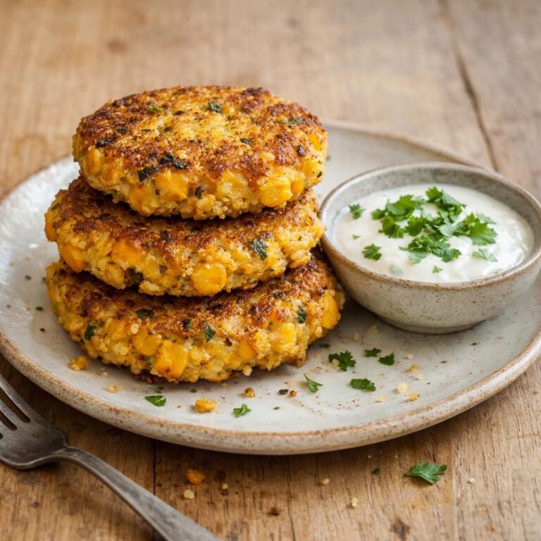 galettes butternut quinoa