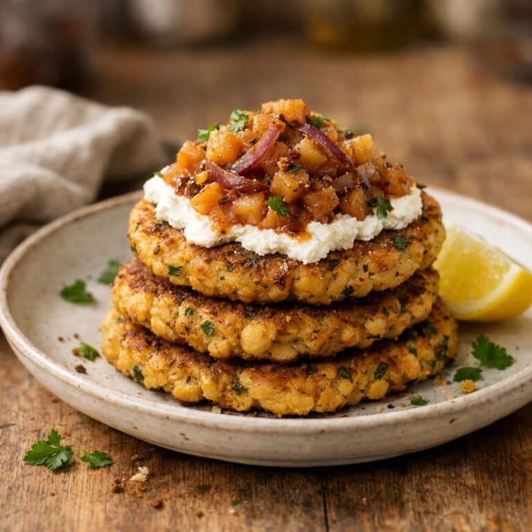 galettes de pois chiches