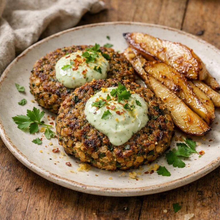 galettes de lentilles