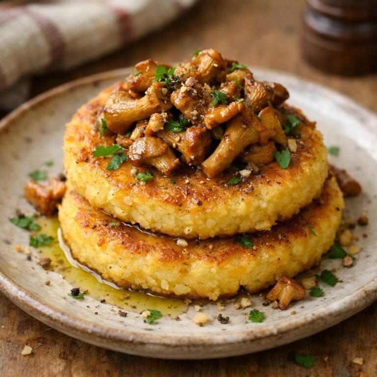 galettes de polenta croustillantes