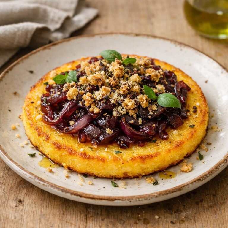 galettes de polenta dorées