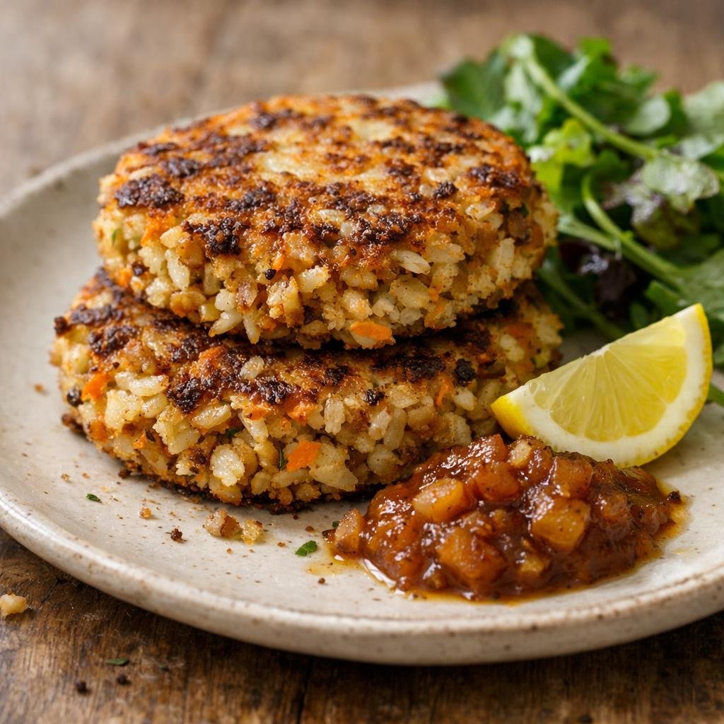 Galettes de riz aux noix