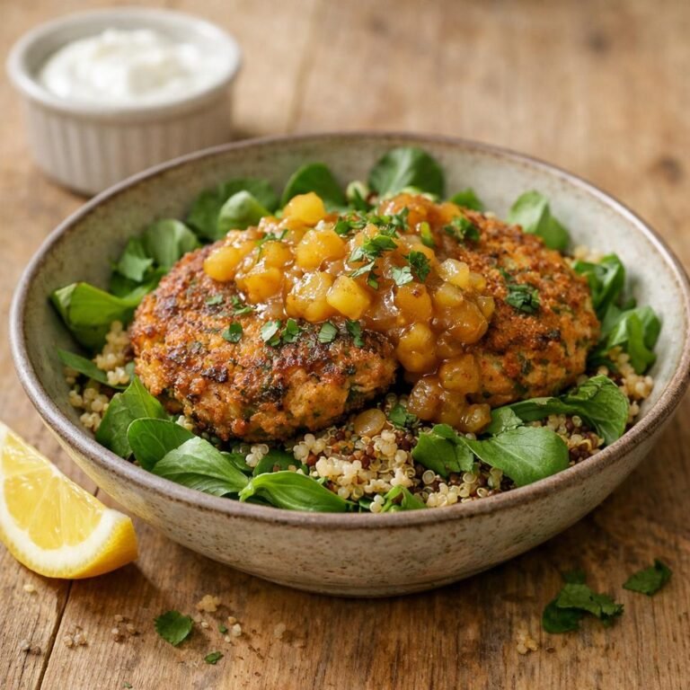 galettes lentilles tandoori