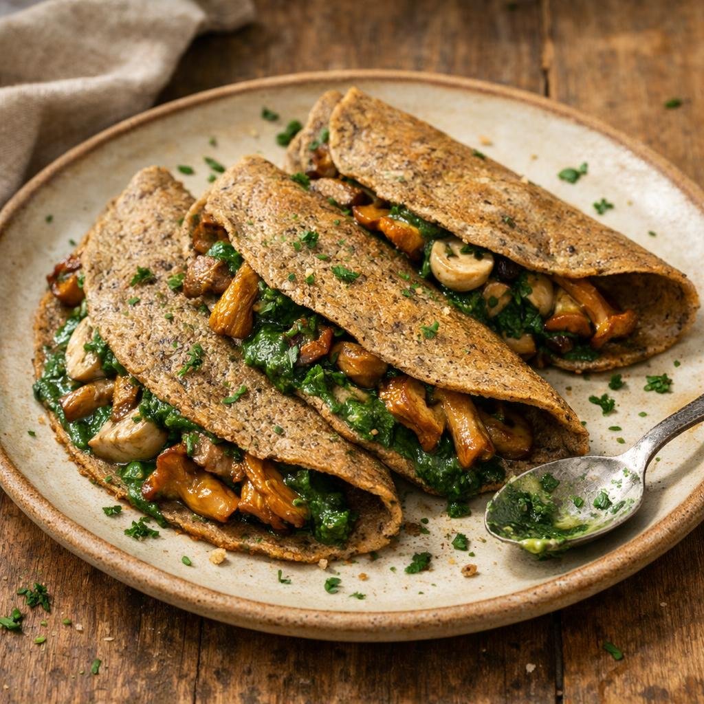 Galettes sarrasin spiruline