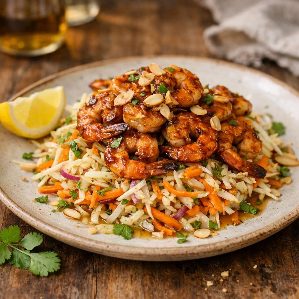 Gambas au Sucre Fou