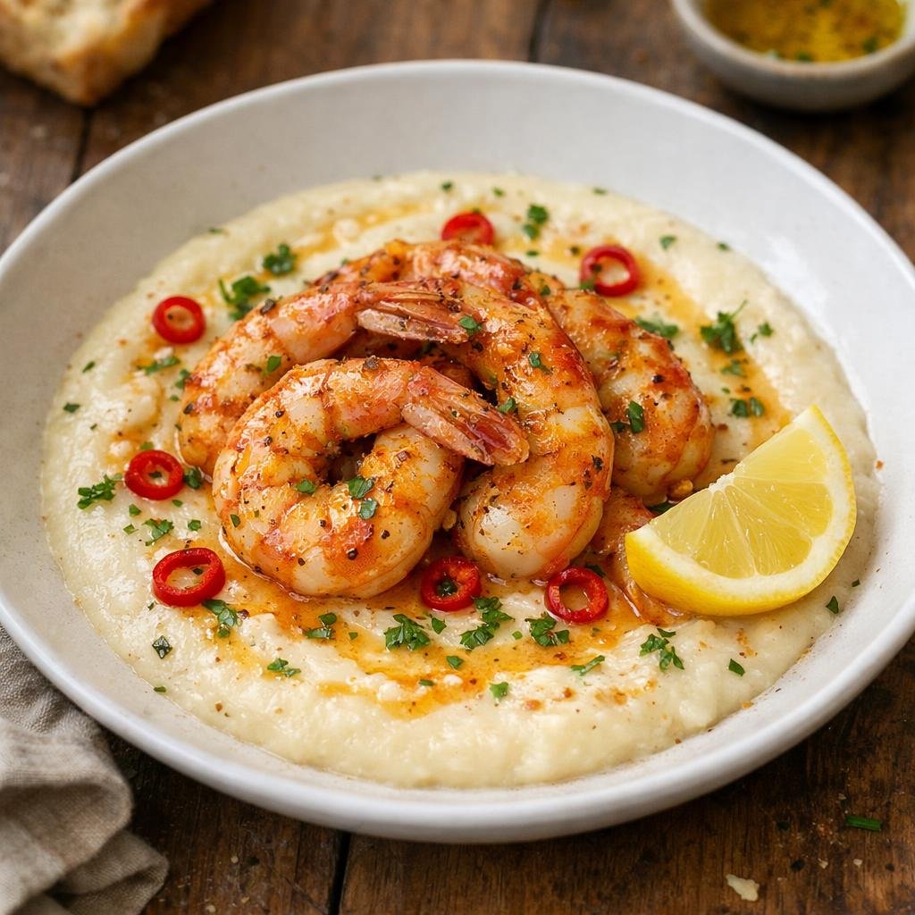 gambas pimentées