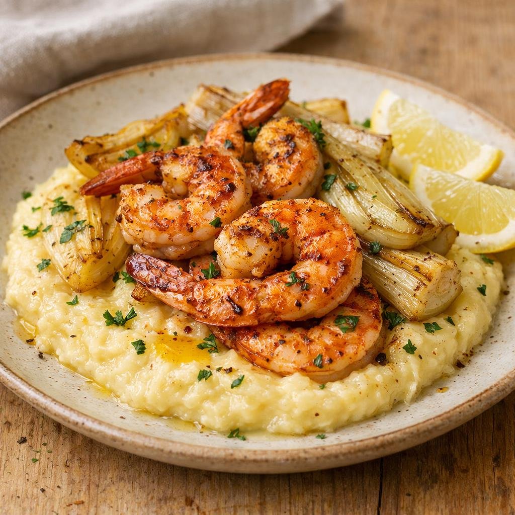 gambas marinées cajun