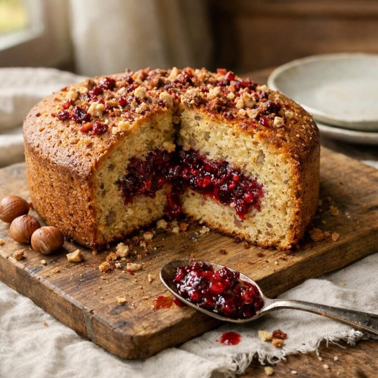 Gâteau noisette Éclats Sauvages