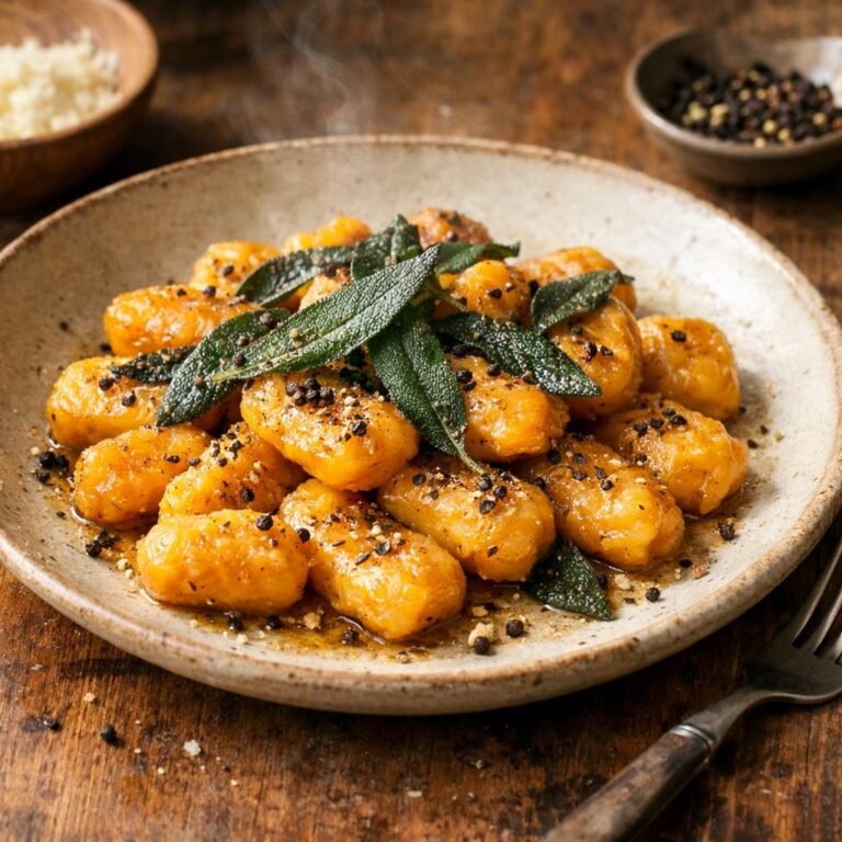 Gnocchis de butternut