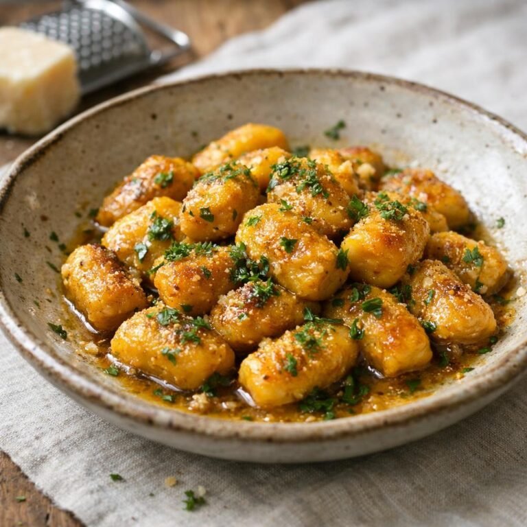 Gnocchis de potimarron