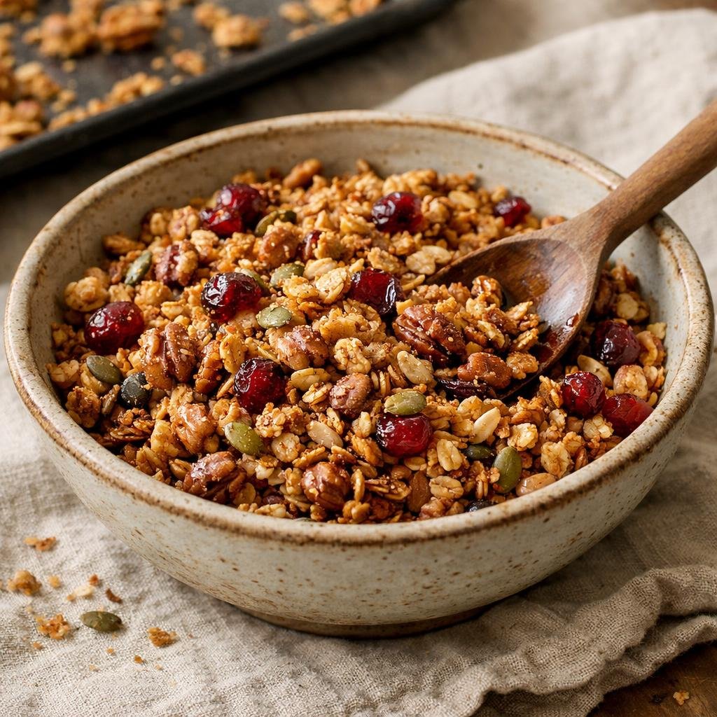 granola épicé Assemblage