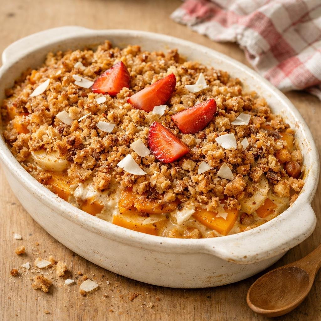 Gratin butternut pommes