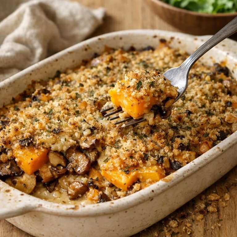 gratin butternut estragon