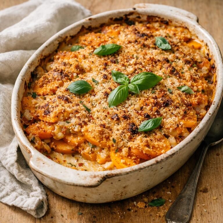 Gratin de butternut