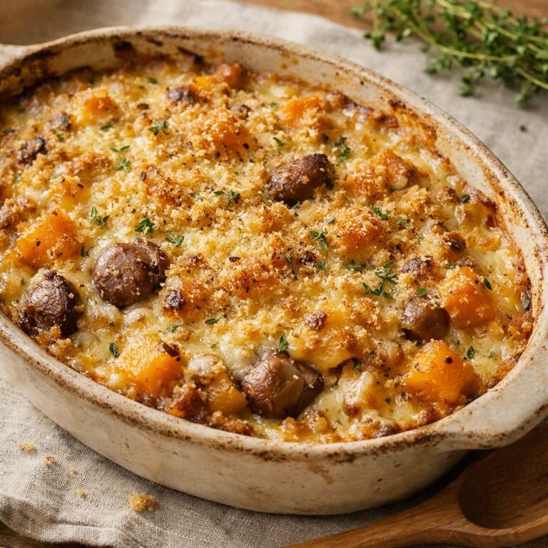 Gratin de butternut