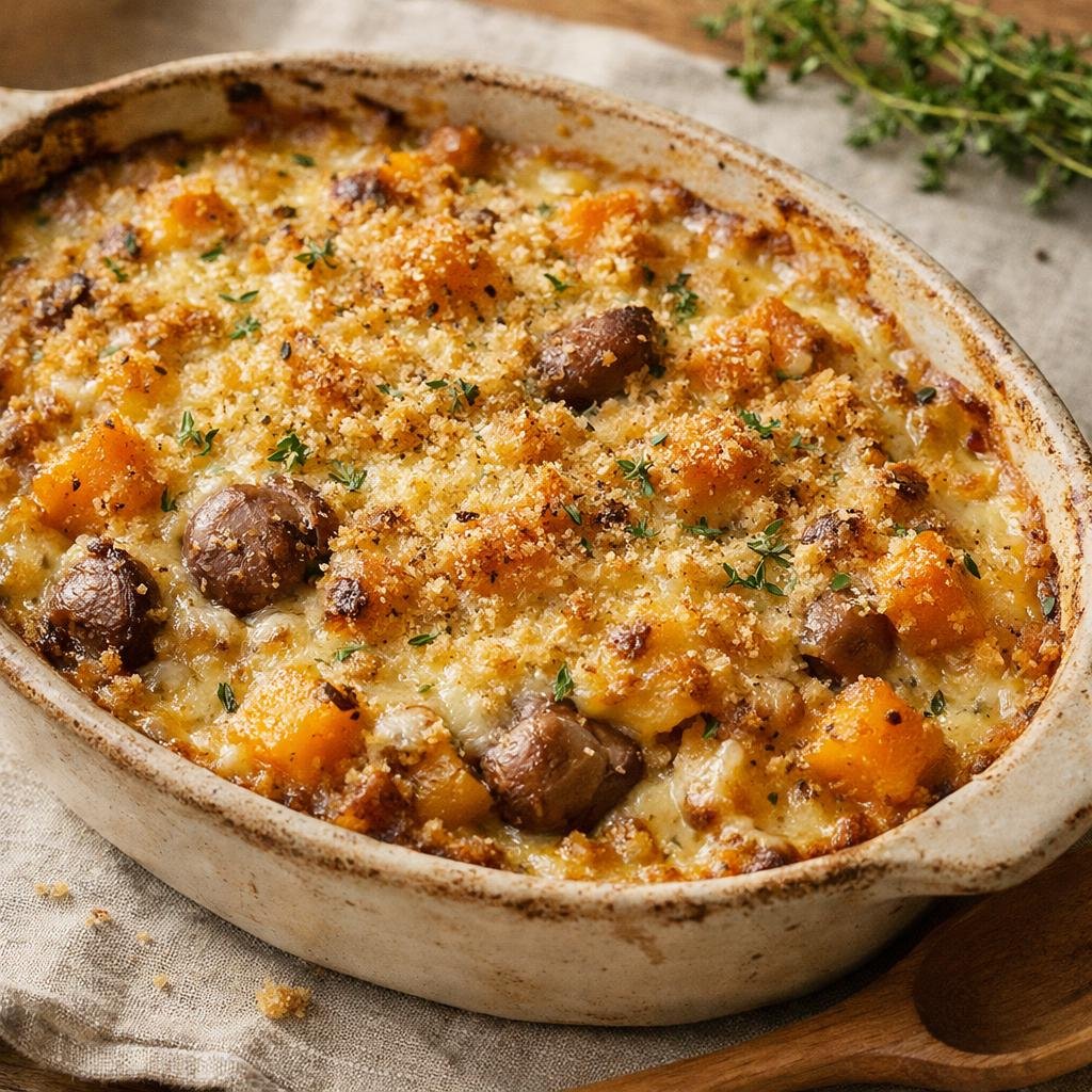 Gratin de butternut