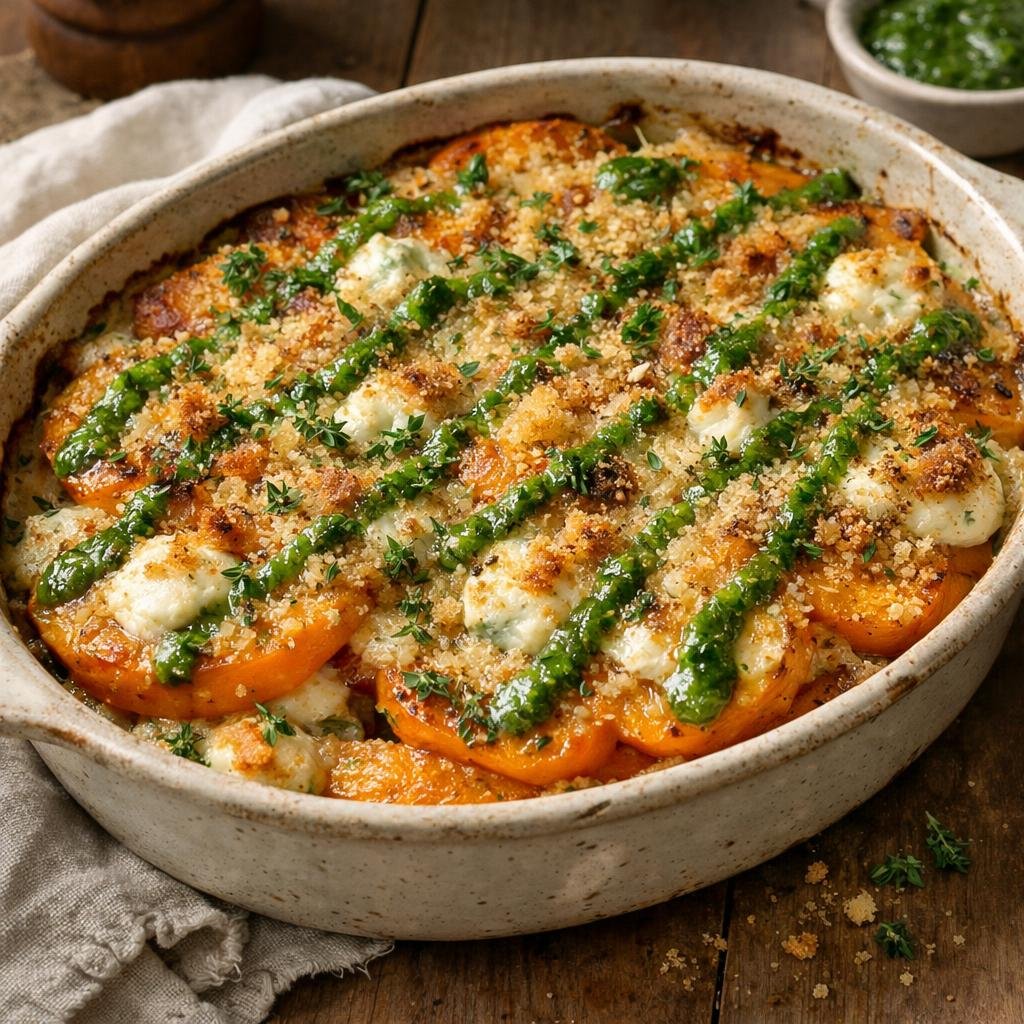 Gratin de butternut Pers&Vert