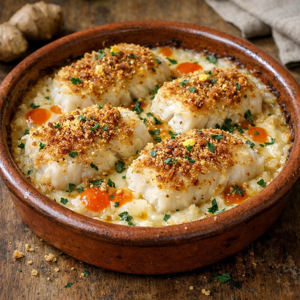 Gratin de cabillaud