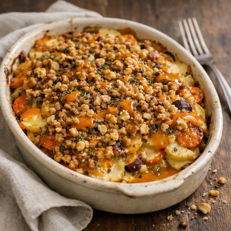 Gratin panais carottes yuzu