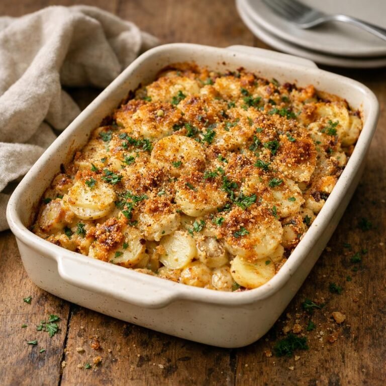 gratin de panais