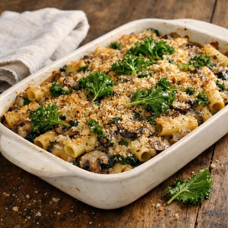gratin de rigatoni