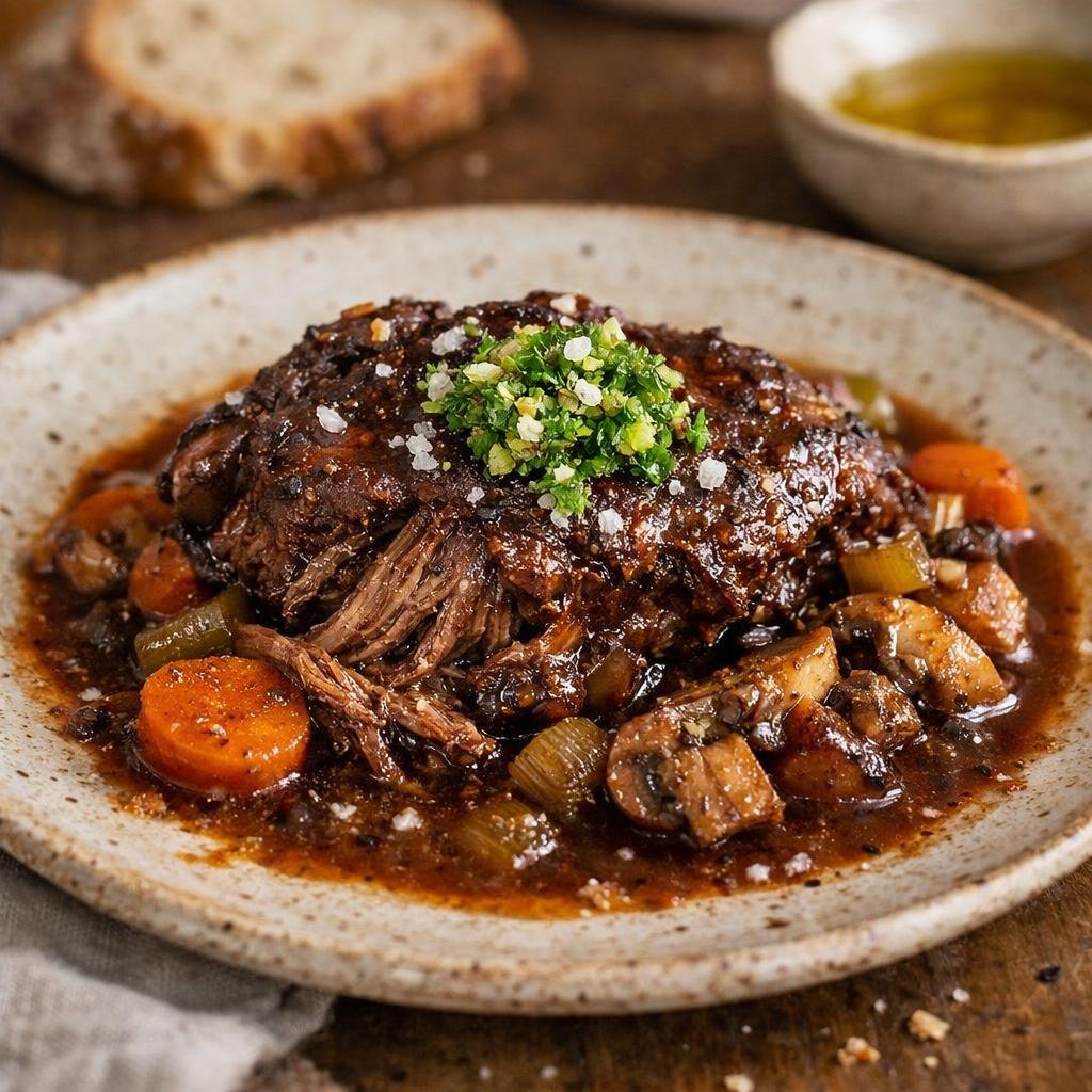 joue de bœuf braisée