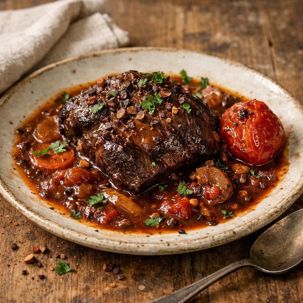 joue de bœuf braisée