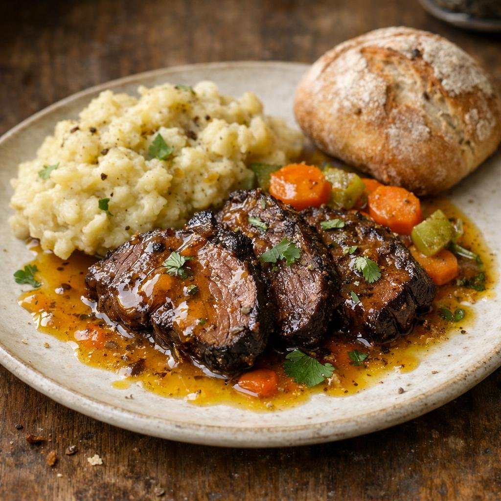 Joue de bœuf confite