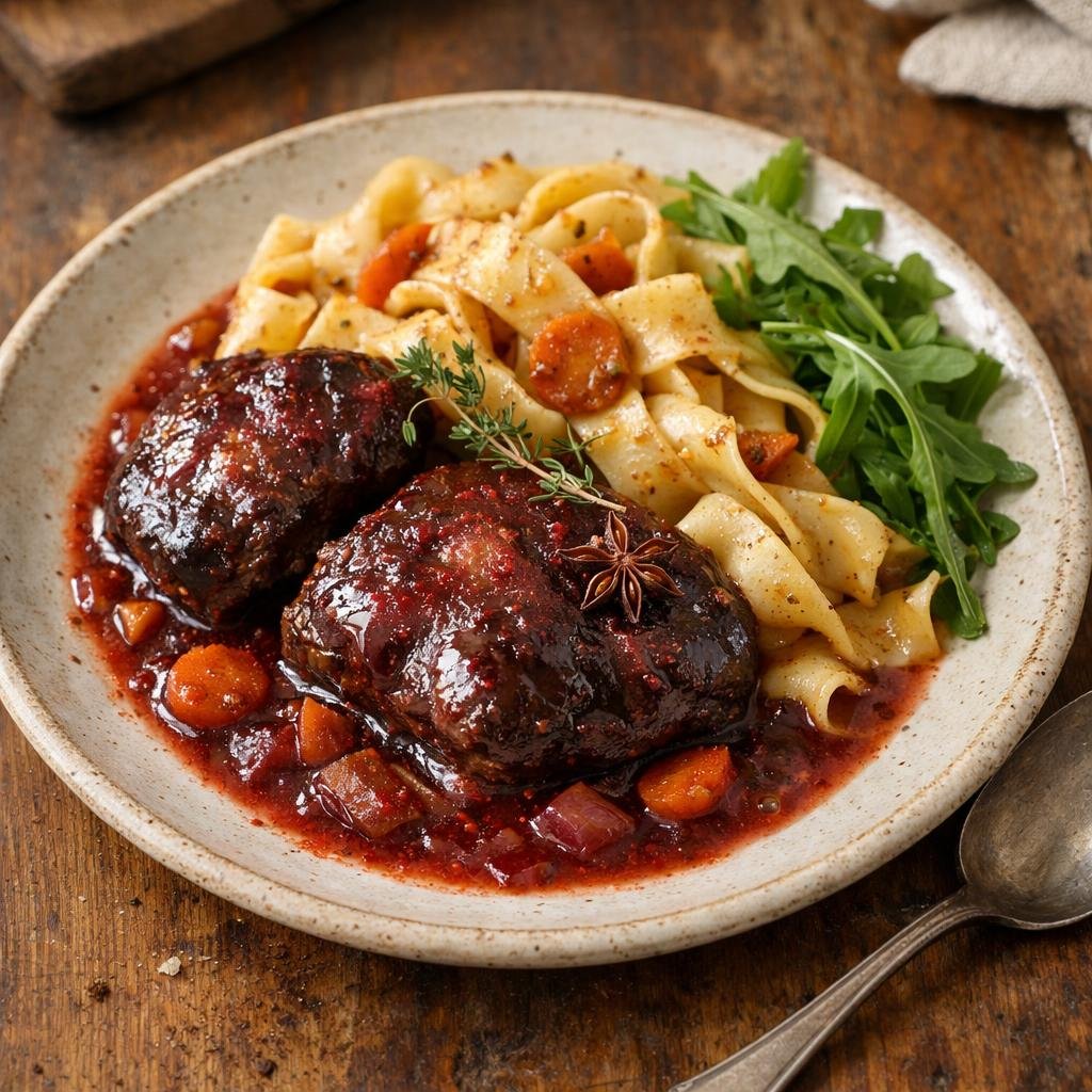 joues de bœuf confites