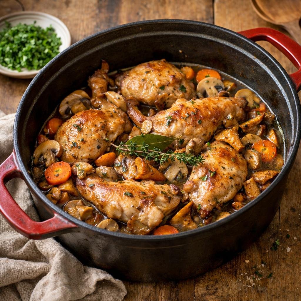 Lapin en cocotte