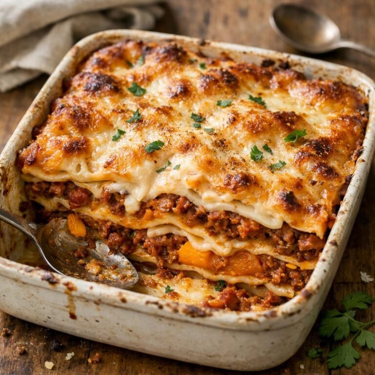 lasagnes automnales chipotle