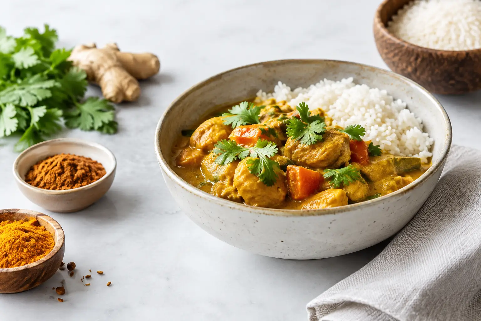 Le curry contient-il du gluten au quotidien ?
