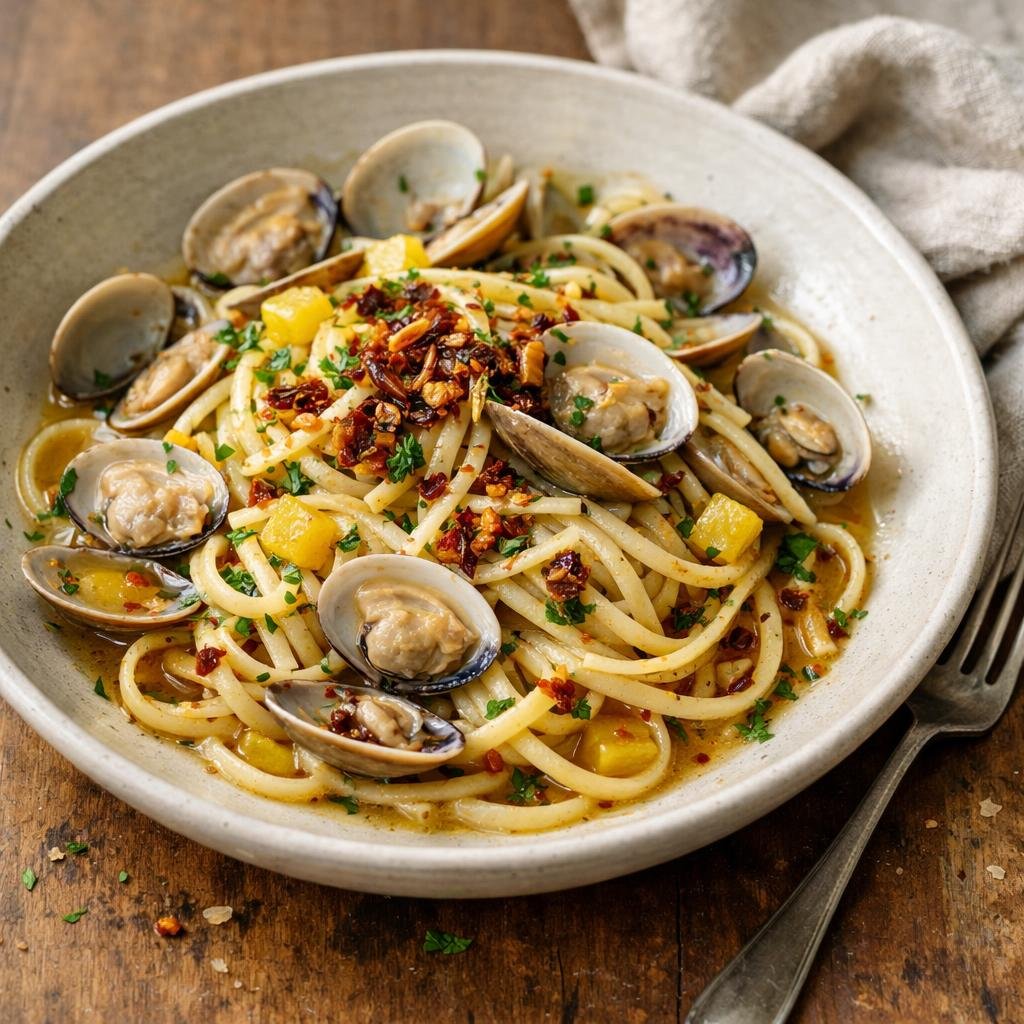 Linguine aux palourdes