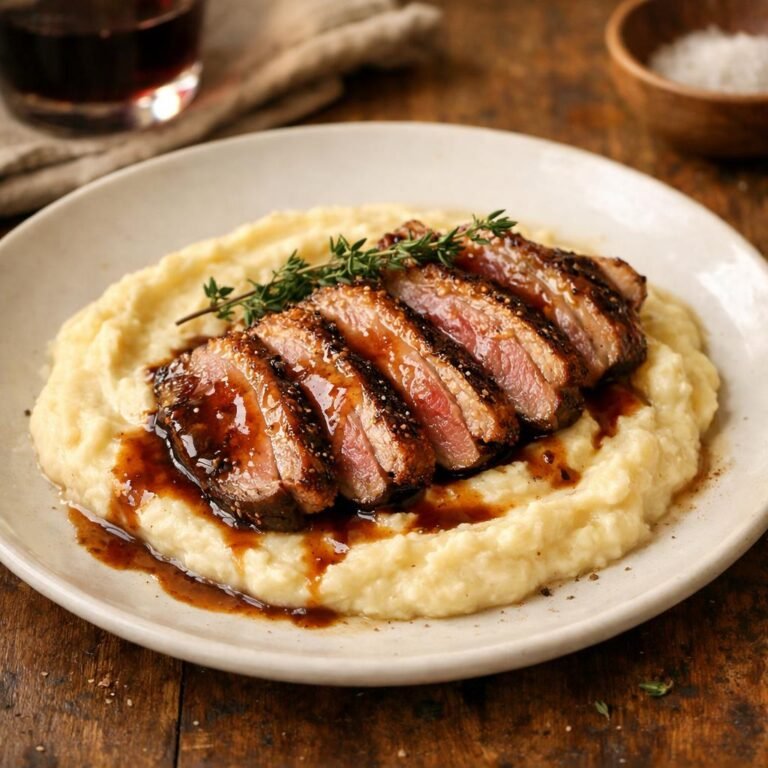 magret de canard au thym