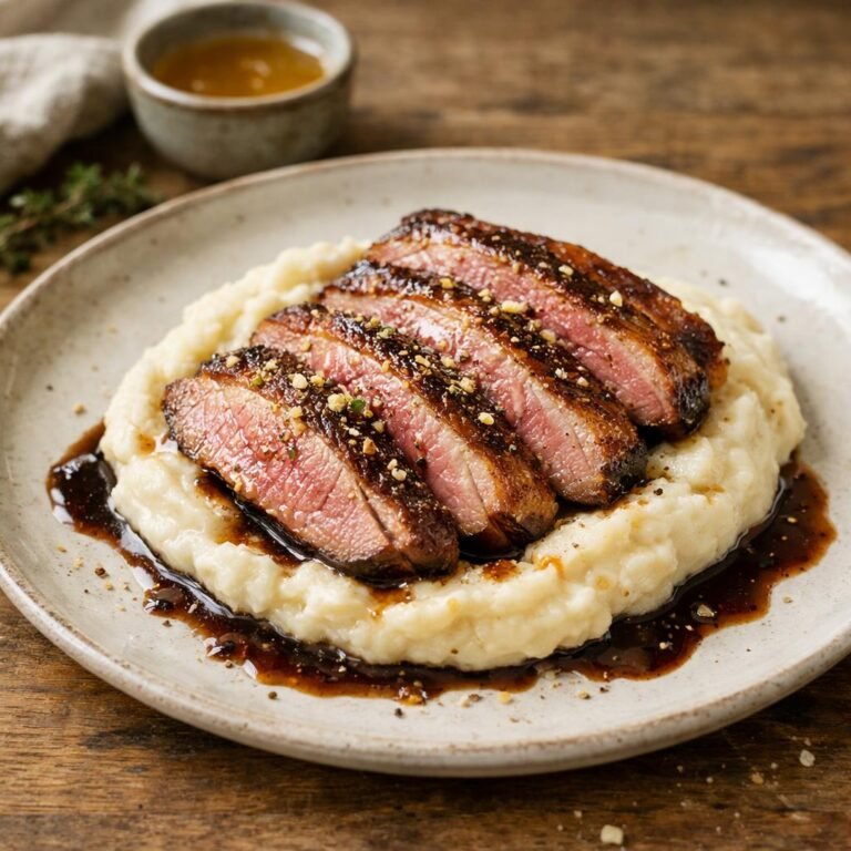 Magret de canard laqué
