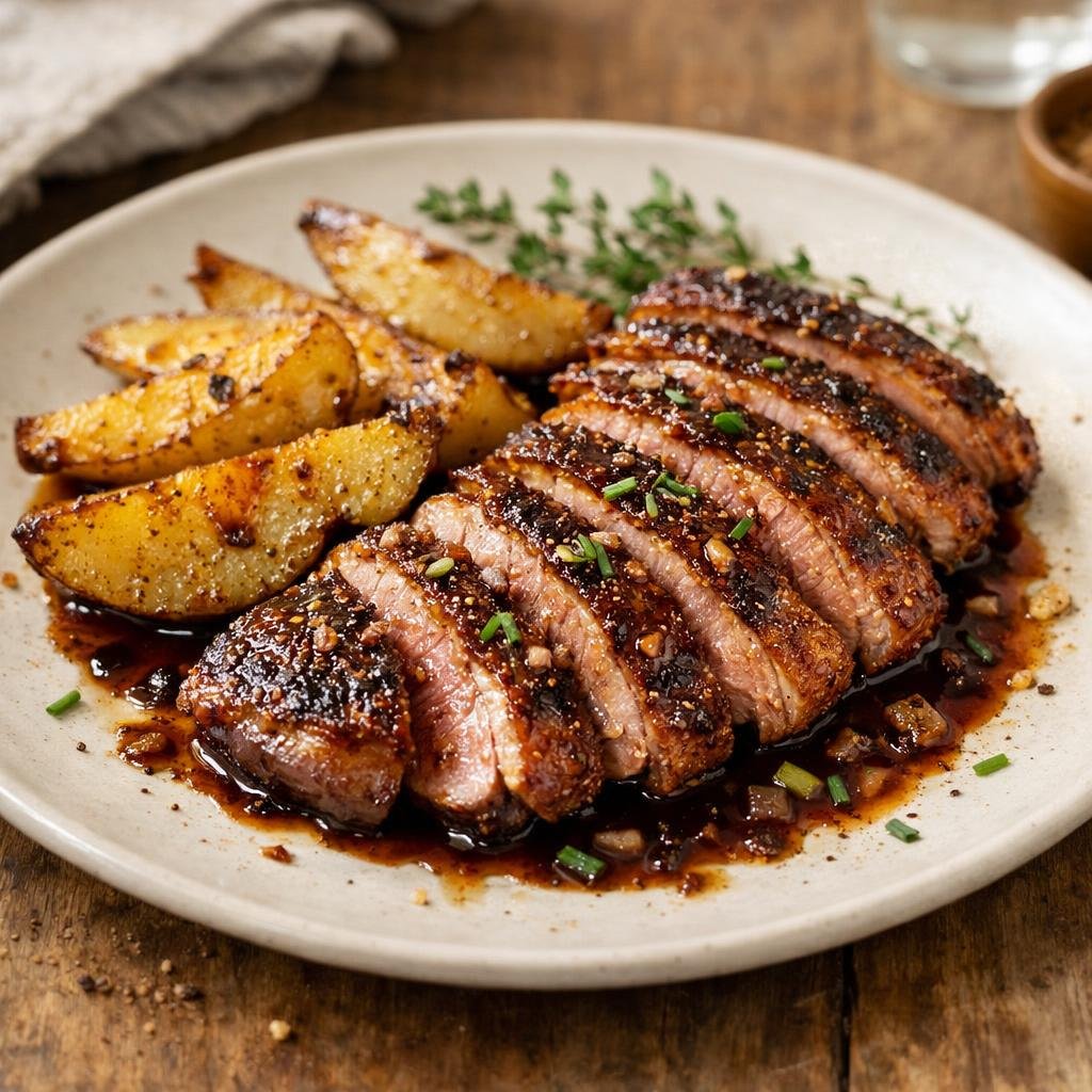 magret de canard cajun