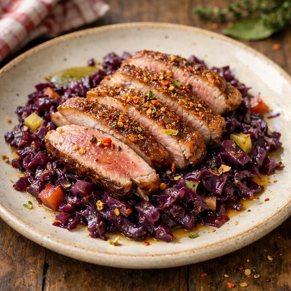 magret de canard rôti