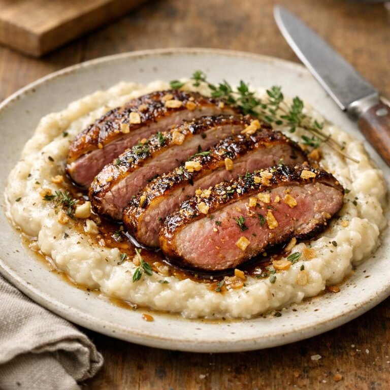 magret de canard rôti
