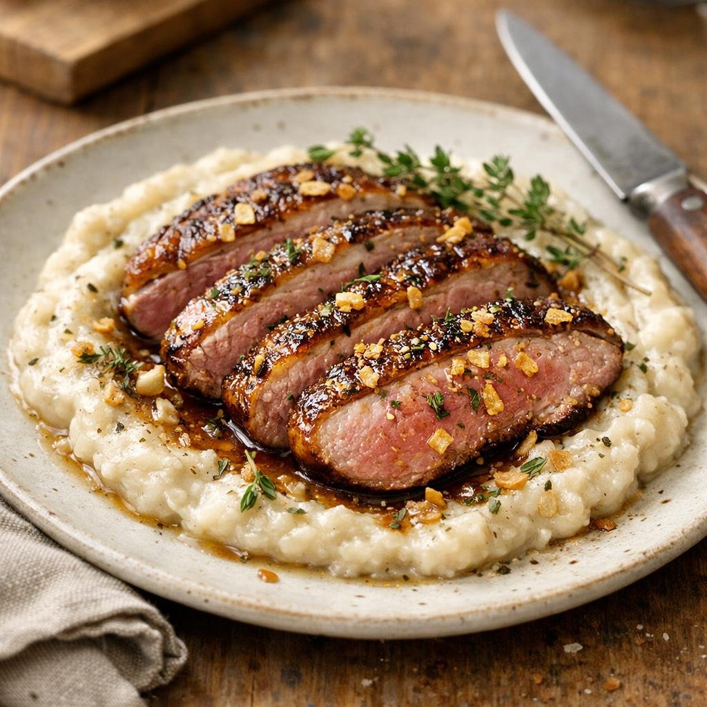 magret de canard rôti