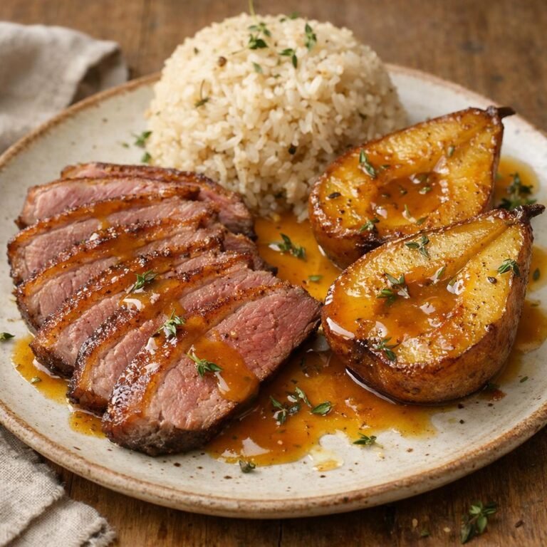 magret de canard rôti
