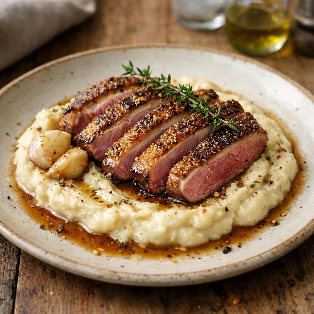 magret de canard rôti