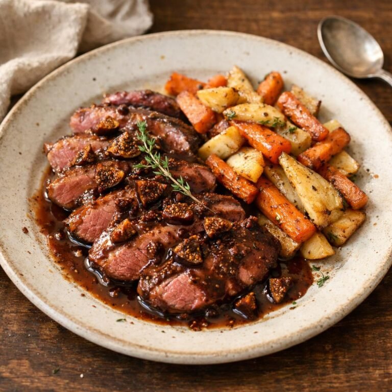 magret de canard cacao