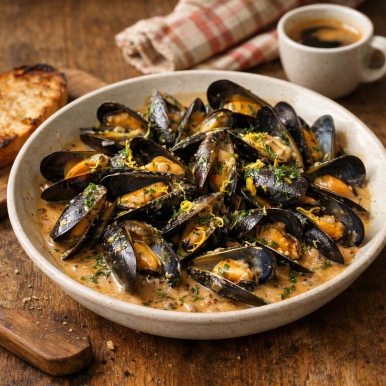 moules à la bière
