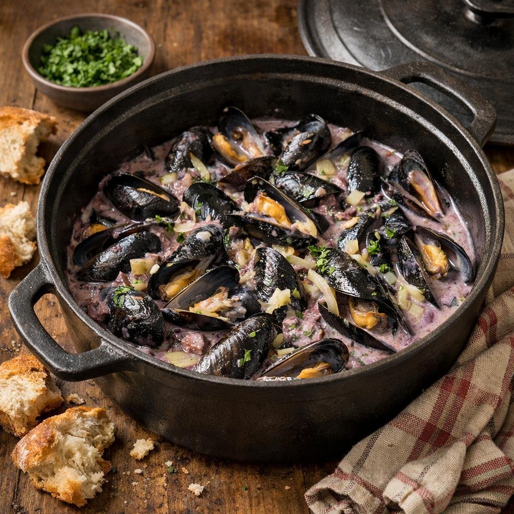 Moules à la Deep Purple