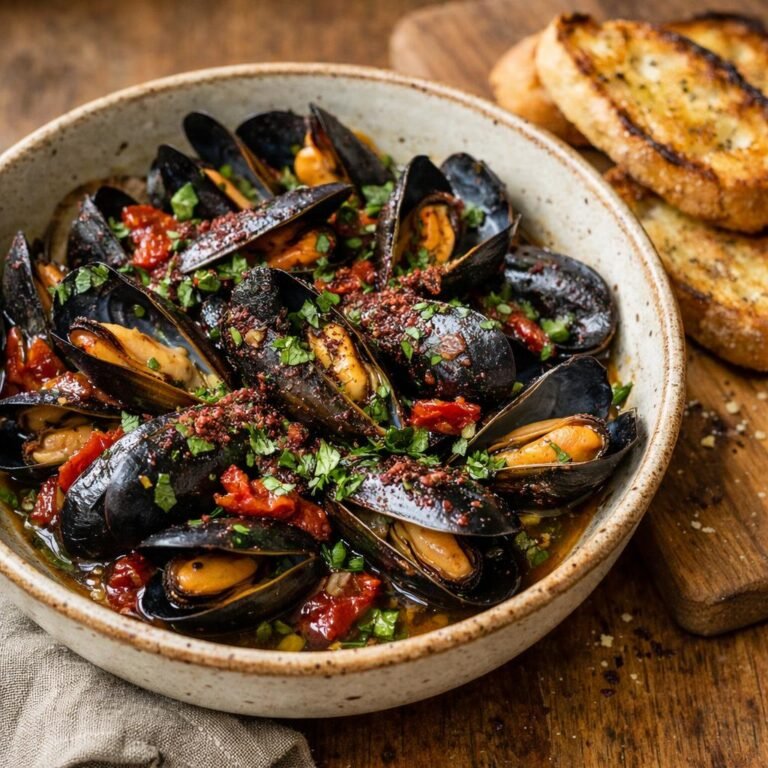 moules à la libanaise
