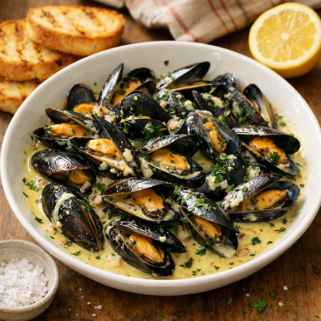 Moules à la marinière