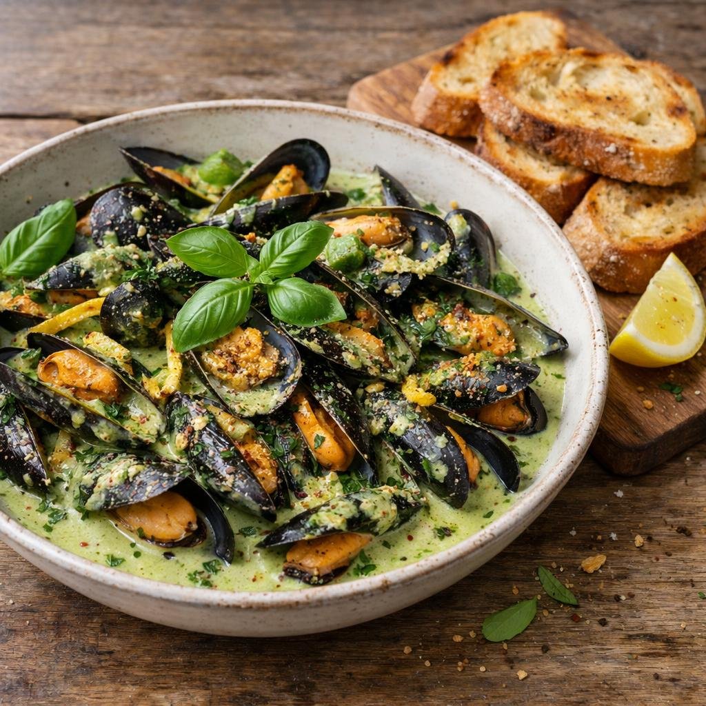 Moules à la méditerranéenne
