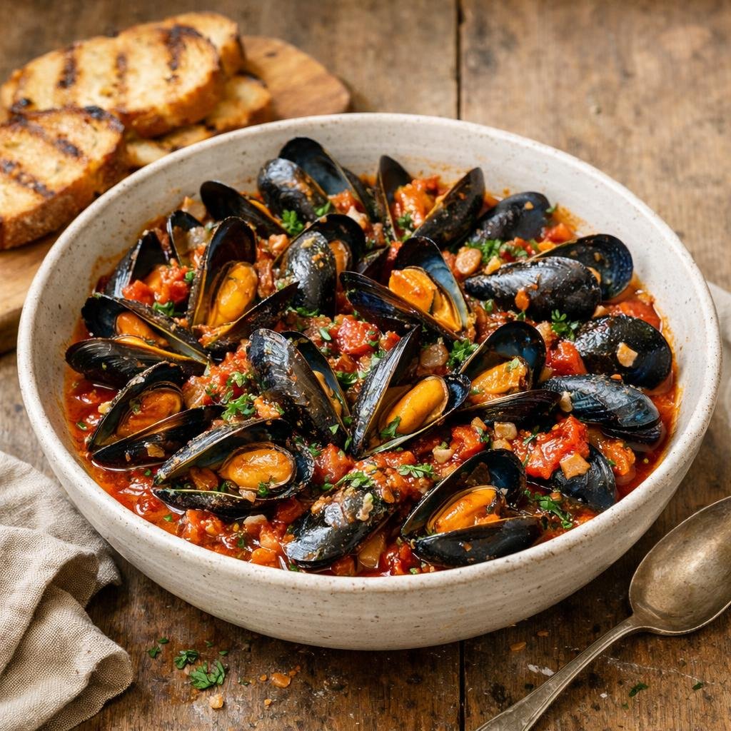 Moules à la provençale