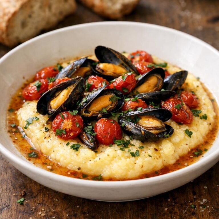 moules tomate-mozza