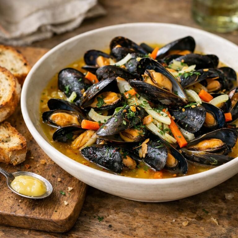 bouillon yuzu-safran